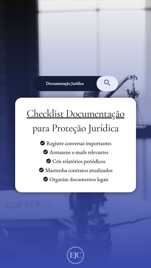 🛡️ Você sabe como proteger seus direitos? A documentação co...