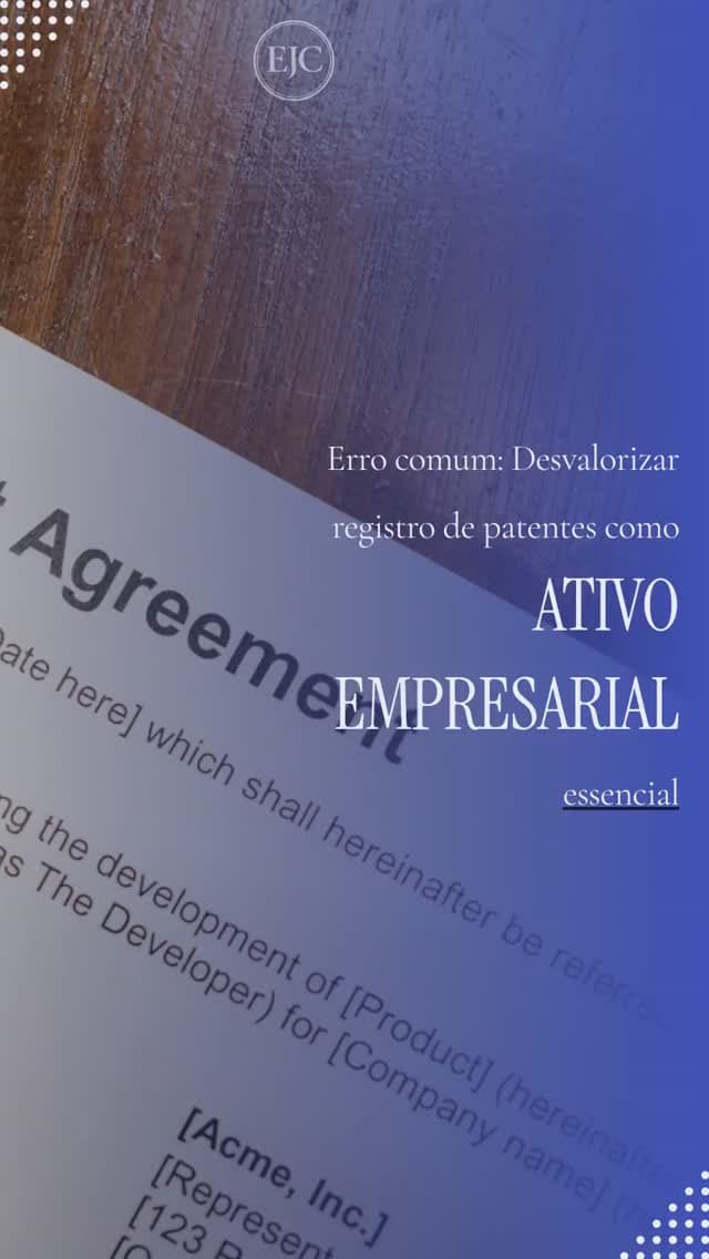 💡 Patentes: muito mais do que apenas papel e burocracia! Vo...